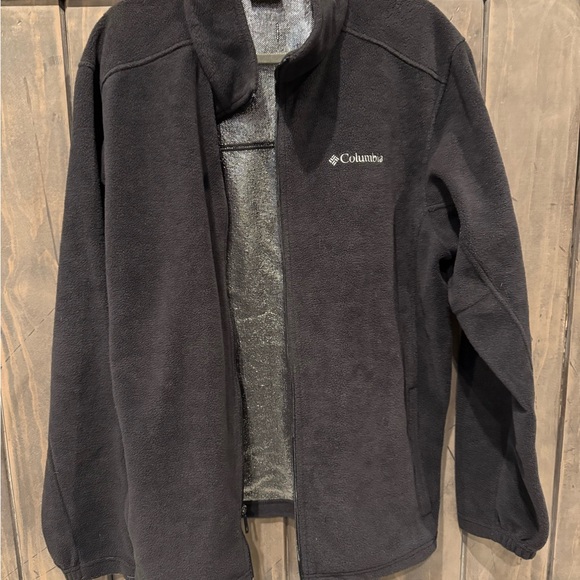 Columbia Black Fleece Jacket Omni-heat - Picture 3 of 6